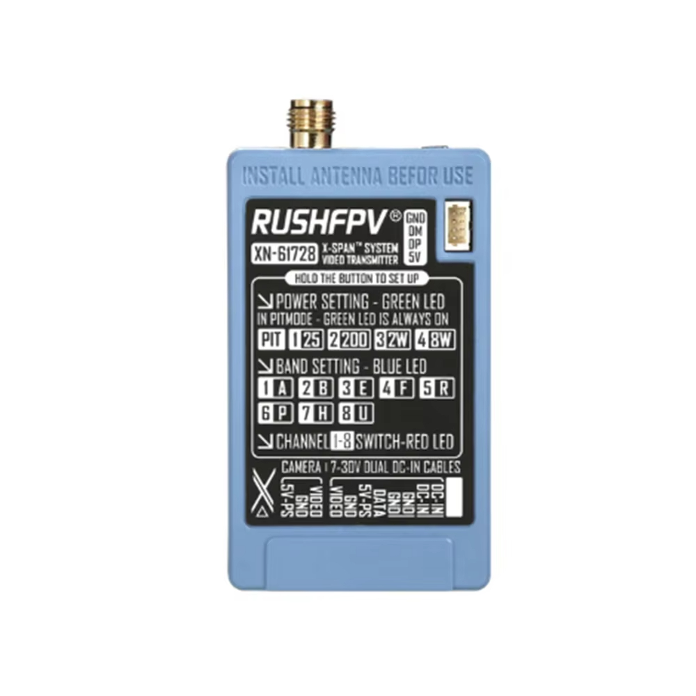 RUSHFPV 6.1‑7.2G 8W X61728 VTX - Drone Rc Toy 리뷰 및 가격