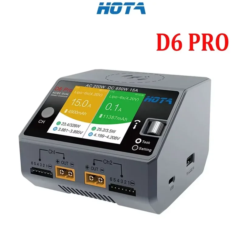 HOTA D6 Pro 200W AC/650W DC 듀얼 - Drone Dji Rc Pro 리뷰 및 가격
