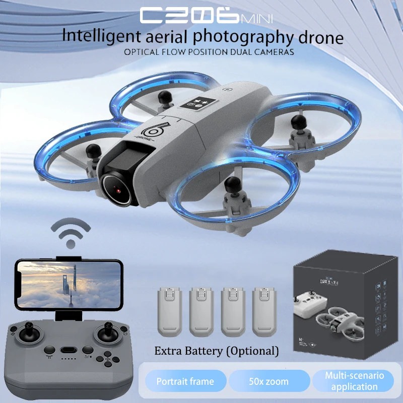 CZ06 미니 RC 쿼드콥터 드론 - 480P HD 듀 - Drone Ae Rc 리뷰 및 가격