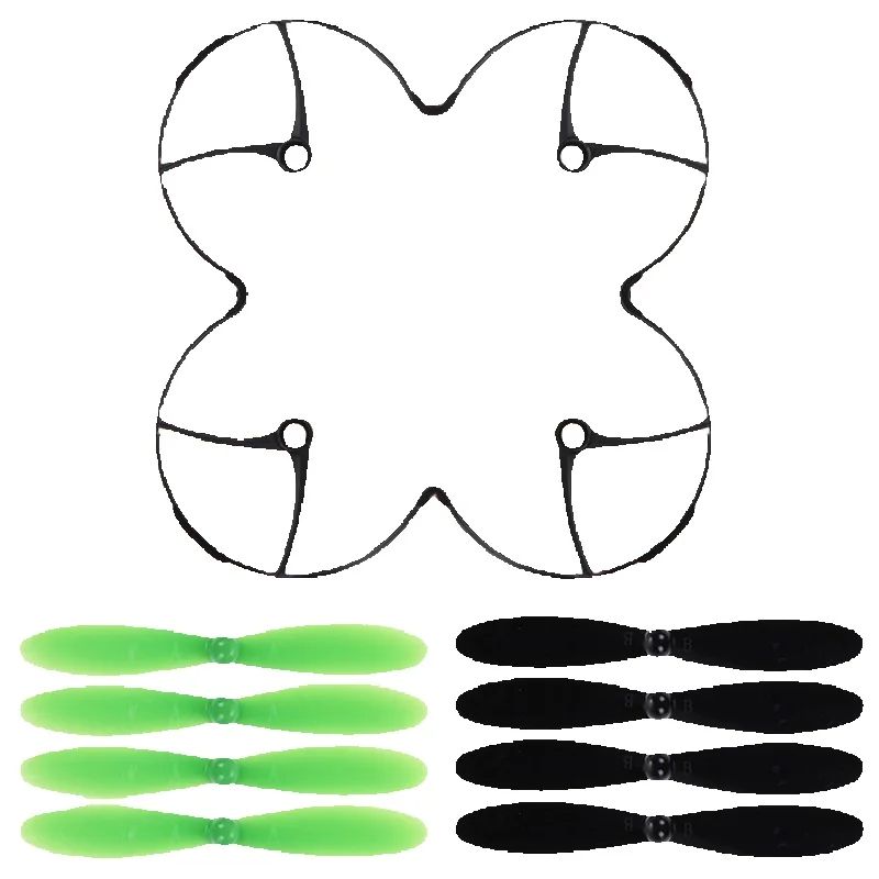 Hubsan X4/X6 프로펠러 가드 링 + 8 Pcs - Drone Rc Cover 리뷰 및 가격