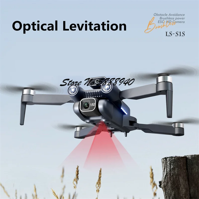 6K 광학 흐름 센서, 브러시리스 모터, 접이식, 원격 - Drone S1S Rc Quadcopter 리뷰 및 가격