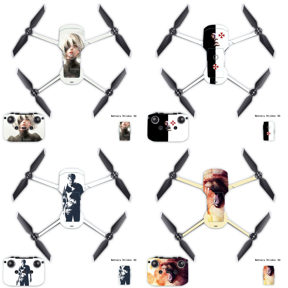 PVC 스티커 DJI Mavic Air 2 데칼 스킨  - Drone Rc Cover 리뷰 및 가격