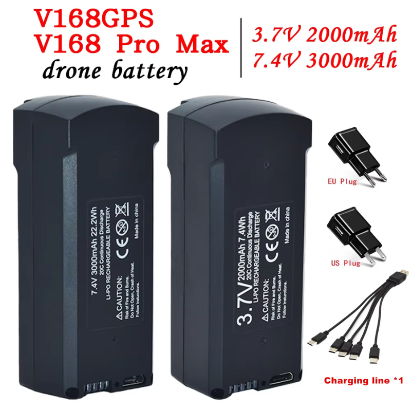 GPS V198 7.4V 3000mAh 배터리 RC 4 - Drone Rc Leading 리뷰 및 가격